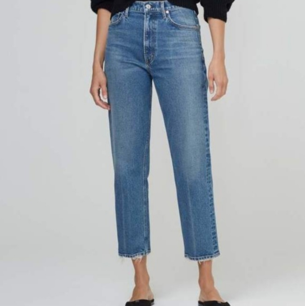 Citizens of Humanity NEW Marlee High Rise Relaxed Taper Denim Jean 30